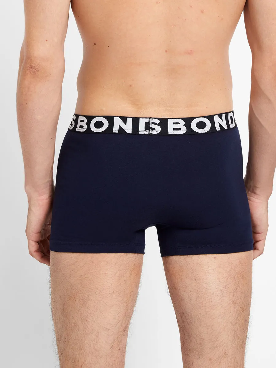 5 x Everyday Trunks - Mens Underwear Navy Jocks