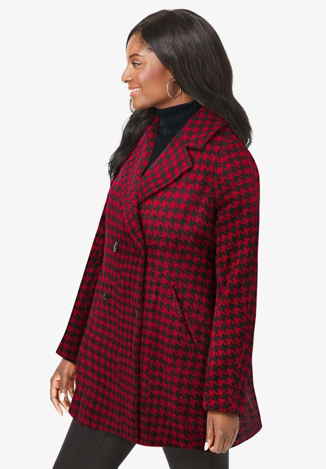 A-Line Wool Peacoat