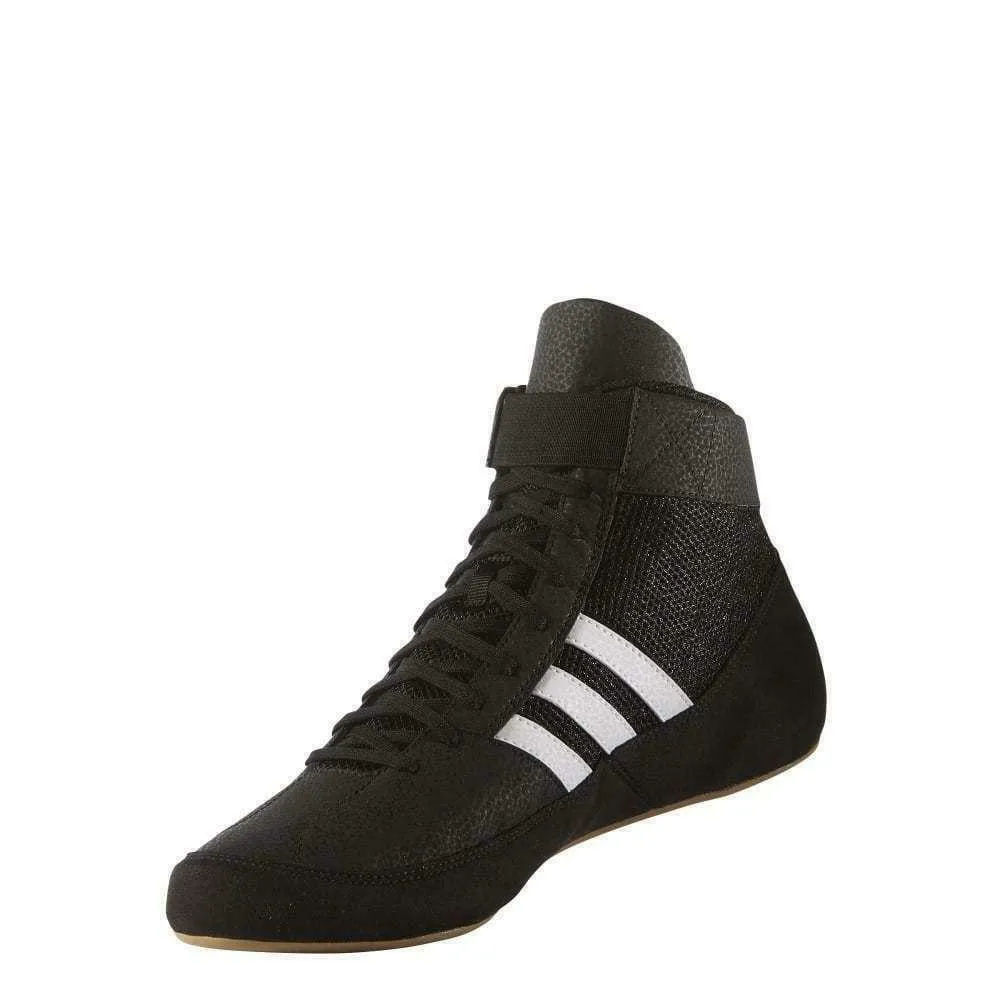 adidas Havoc Wrestling Shoes for Men - Black Boxing Boots