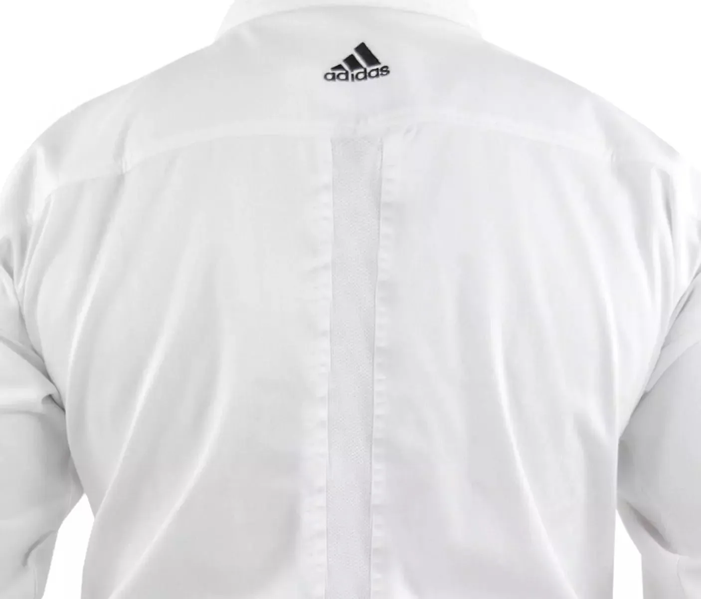 adidas Kids Karate Uniform - WKF Approved Club Suit, 8oz White Polycotton.