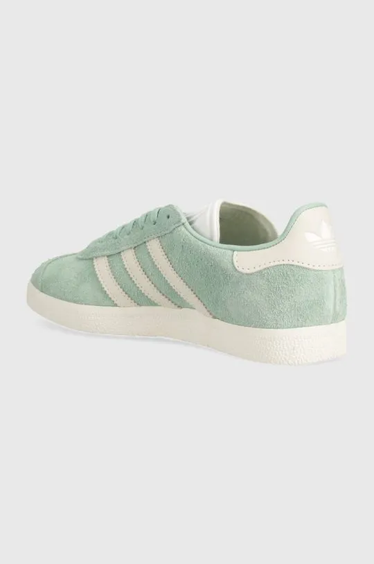 adidas Originals leather sneakers Gazelle green color IG4393