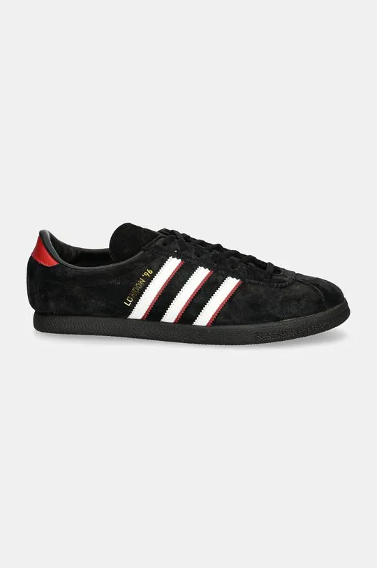 adidas Originals leather sneakers London 96 black color IH4773