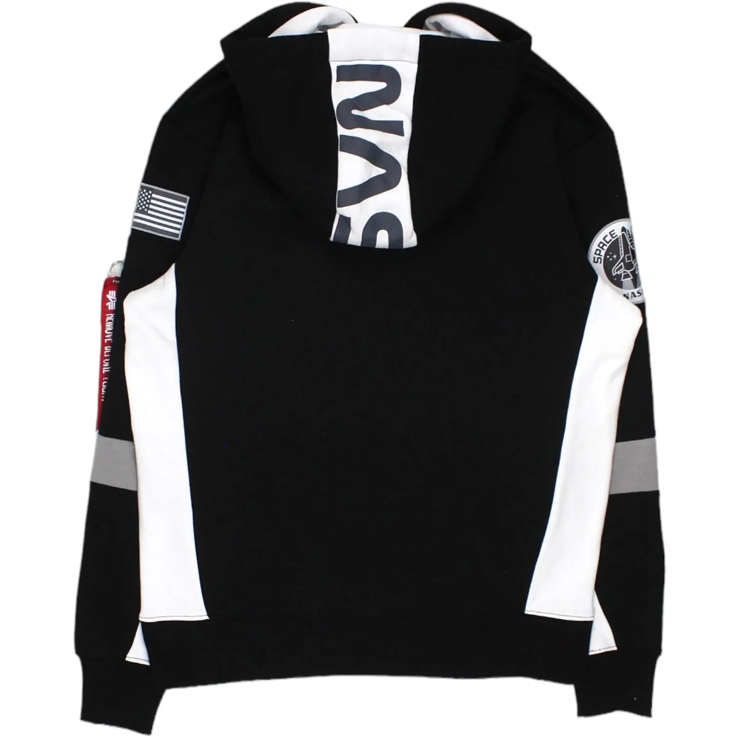 Alpha Industries Black/White Hoodie