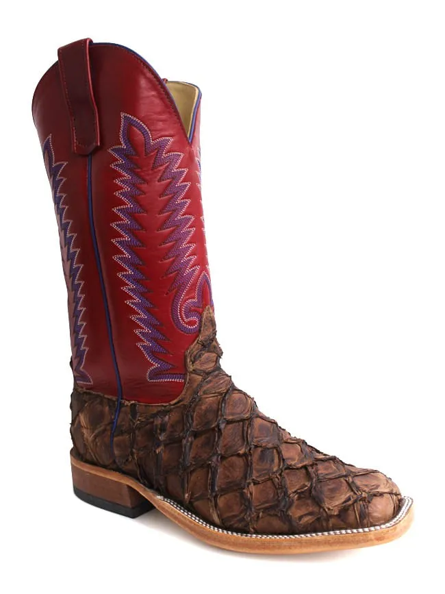 Anderson Bean Men's Chocolate Big Bass Tamarillo Boots - Best Price