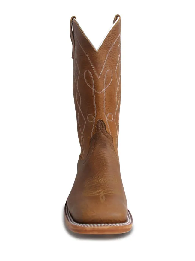 Anderson Bean Natural Twister Bison Cowboy Boots