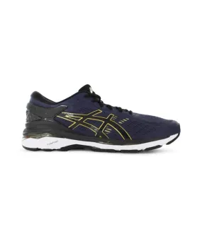 Asics Gel-Kayano 24 men's peacoat black rich gold running shoes