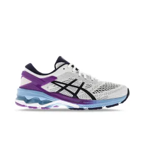 ASICS Gel-Kayano 26 Women's White Peacoat - Best Price!