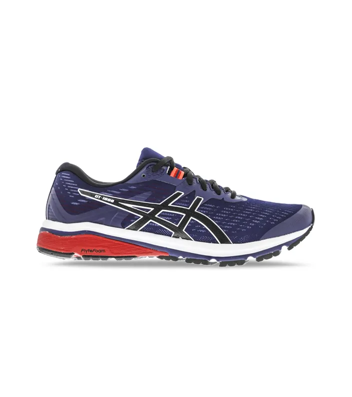 Asics GT-1000 8 Men's Shoes (2E Width) - Peacoat/Black