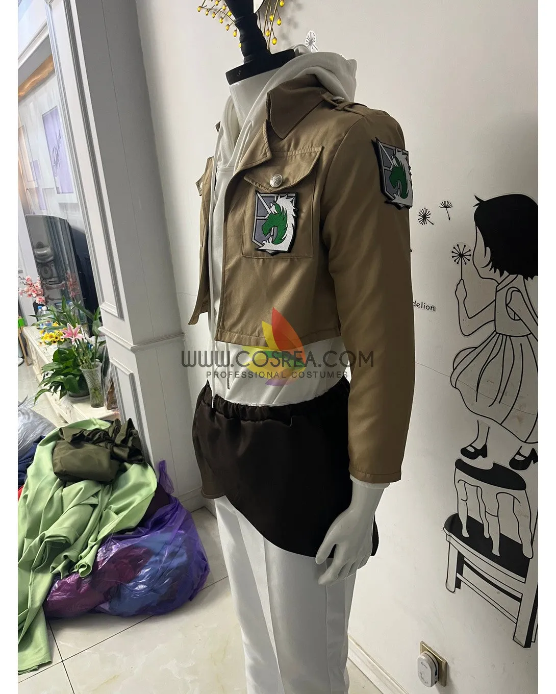 Attack on Titan Annie cosplay costume