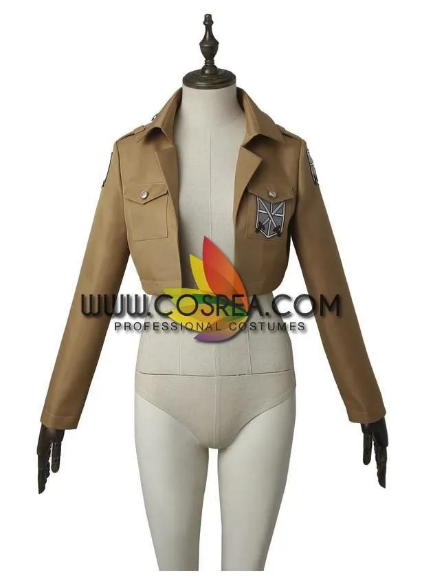 Attack on Titan Mikasa Ackerman Cosplay Costume - Complete Set - Fast Shipping