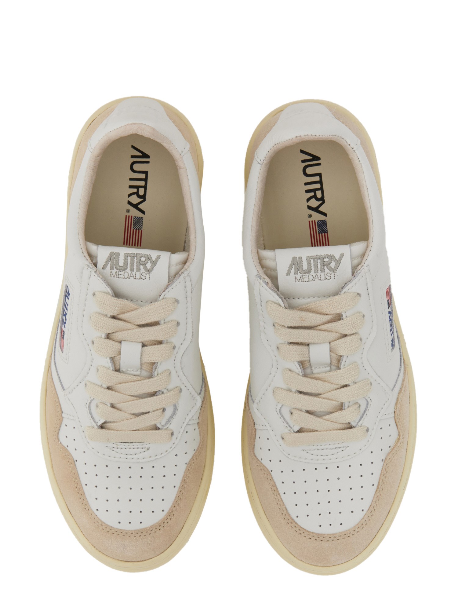 Autry Medalist Low Leather Sneakers - Google SEO