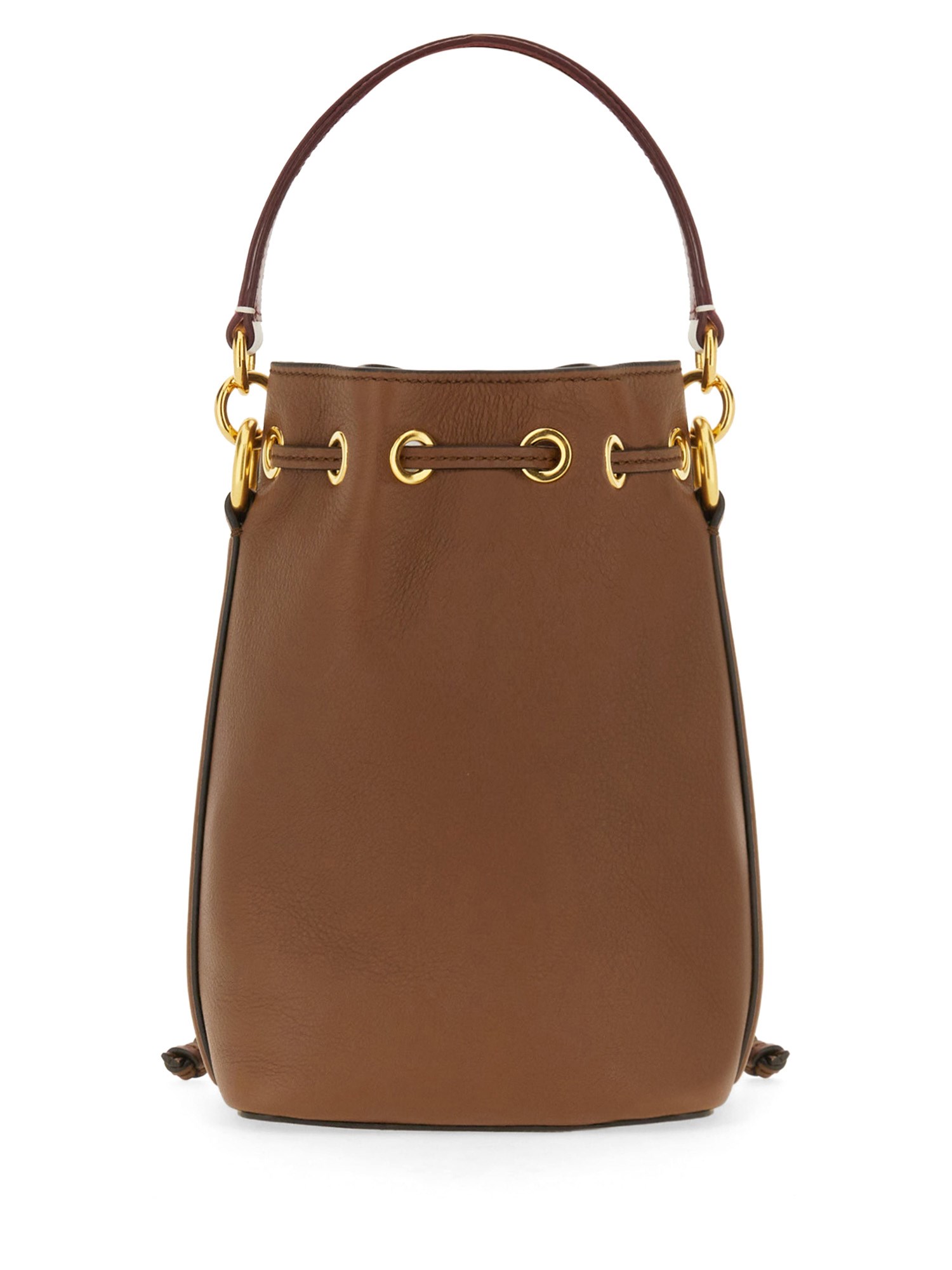 BALLY    MINI TAIL LEATHER BUCKET BAG