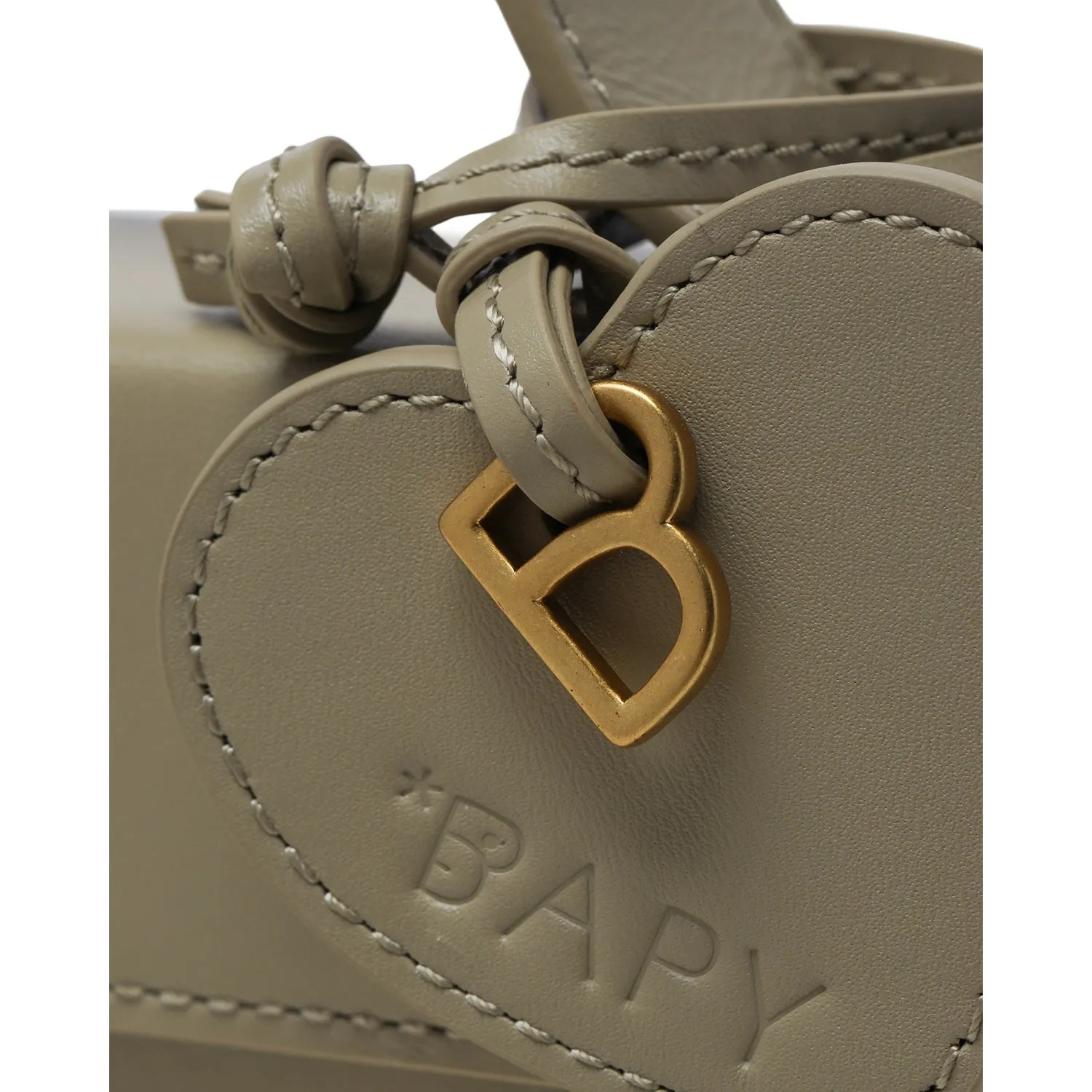 BAPY LEATHER BOX CROSSBODY BAG LADIES