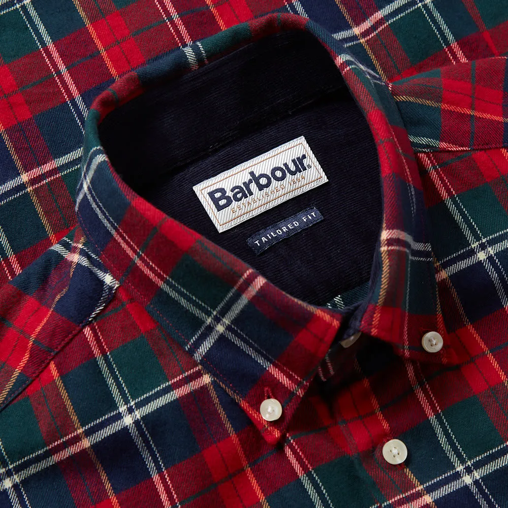 Barbour Castlebay Red Shirt