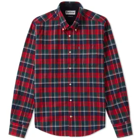 Barbour Castlebay Red Shirt