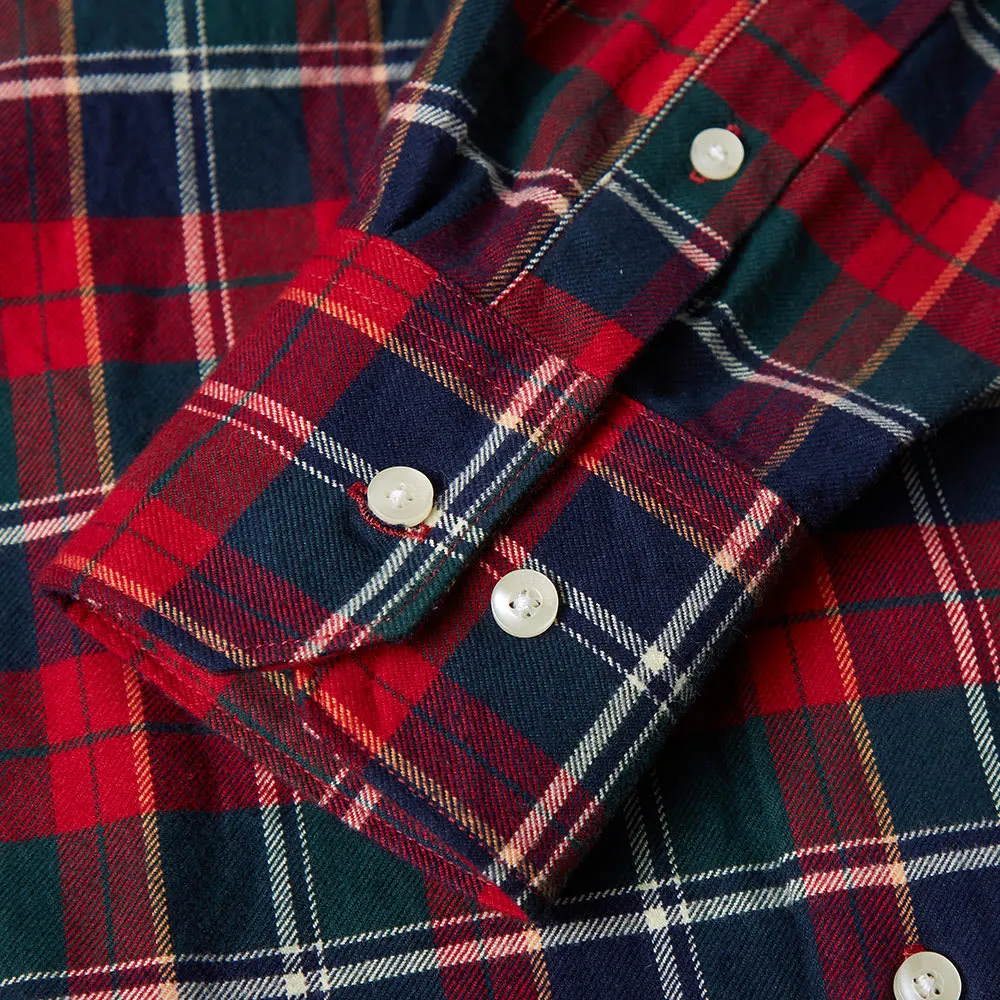 Barbour Castlebay Red Shirt