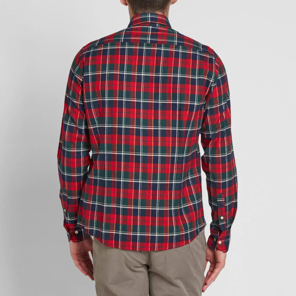 Barbour Castlebay Red Shirt