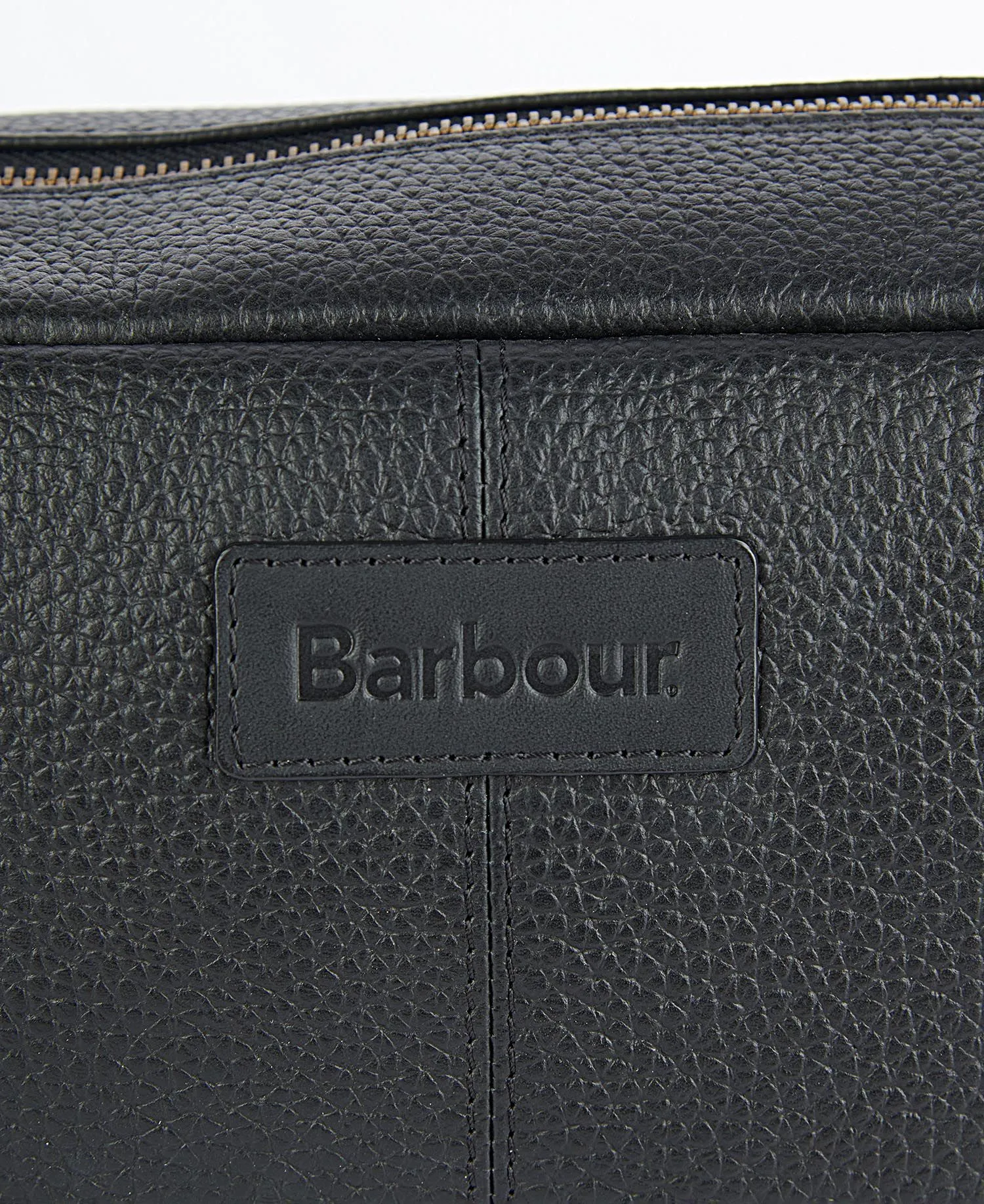 Barbour Highgate Leather Washbag - Buy Online Now