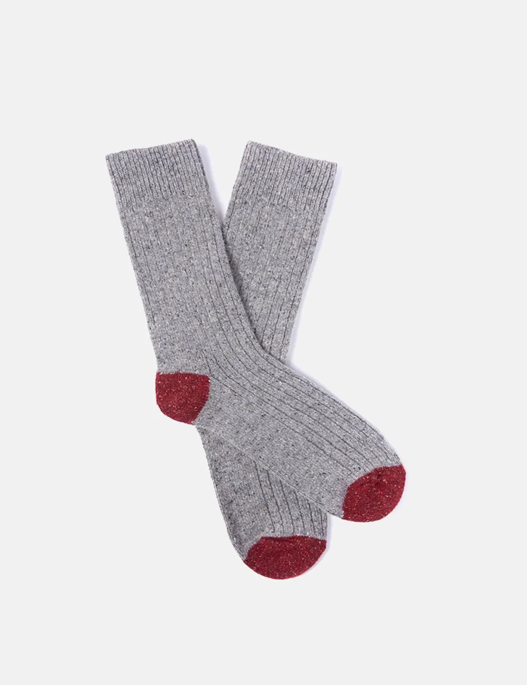 Barbour Houghton Grey Sock