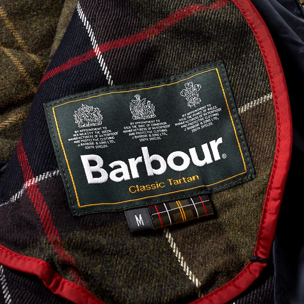 Barbour Men's Navy Quilt Jacket - Fortnum