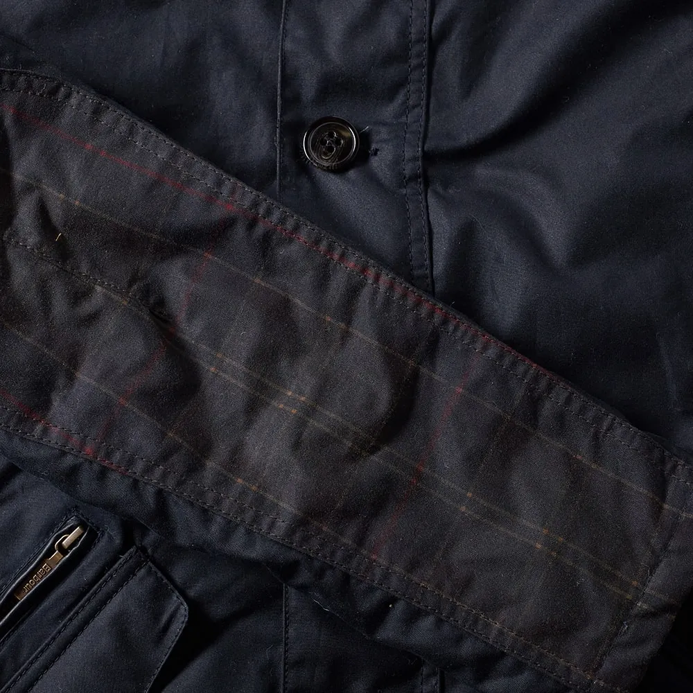 Barbour Navy Carrbridge Wax Jacket