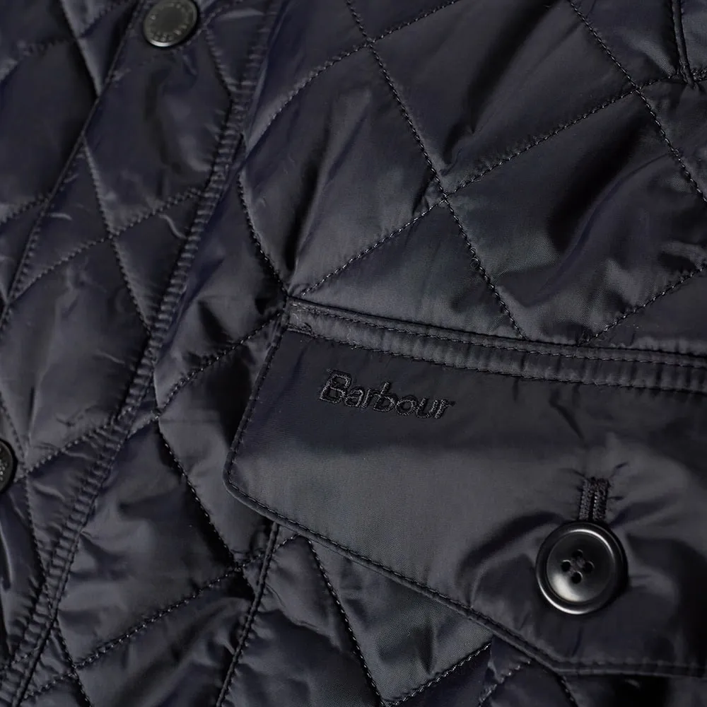 Barbour Navy Tiller Quilt Jacket