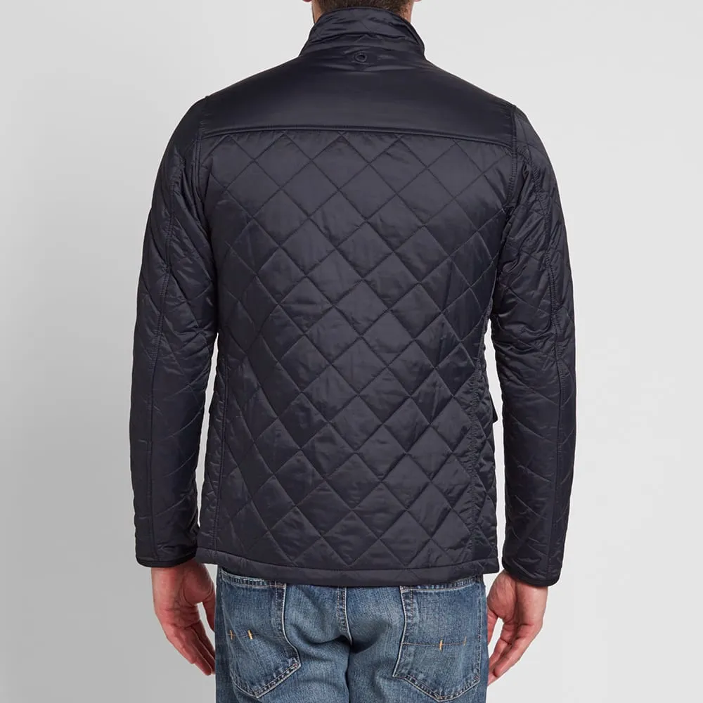 Barbour Navy Tiller Quilt Jacket