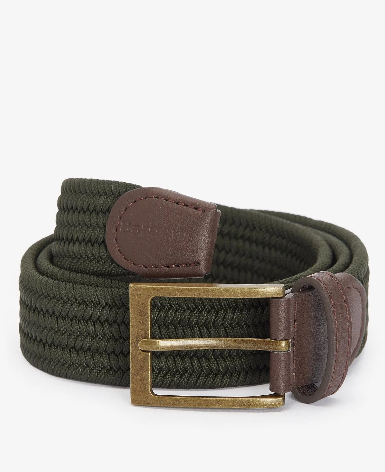 Barbour stretch woven belt