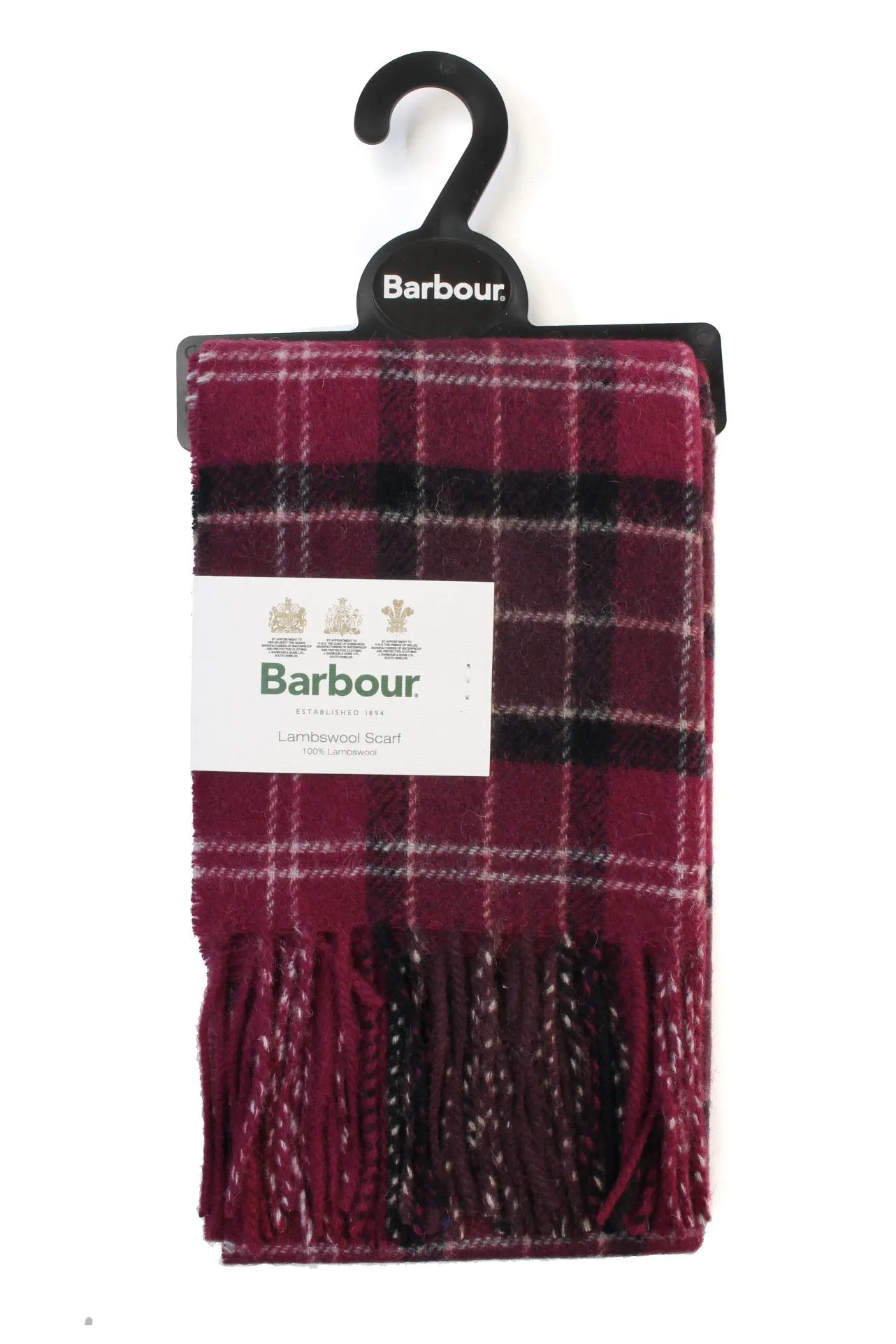 Barbour Tartan Lambswool Scarf - Shop Now!