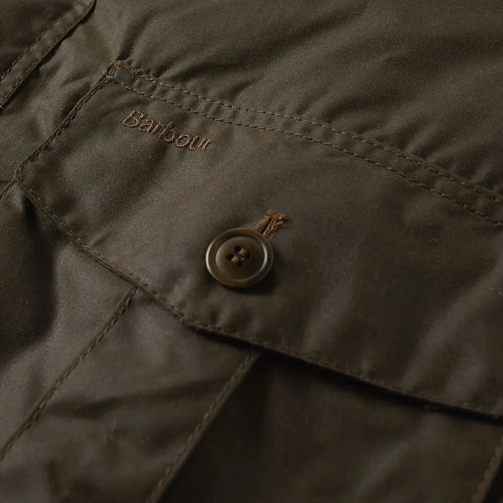 Barbour wax jacket - Peat.