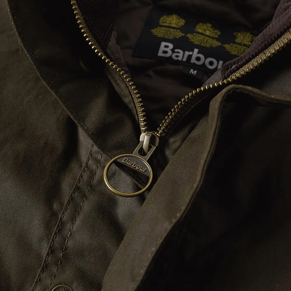 Barbour wax jacket - Peat.