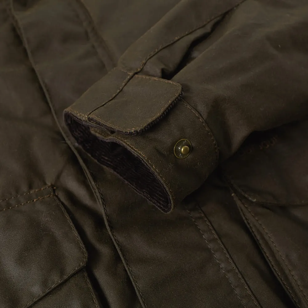 Barbour wax jacket - Peat.