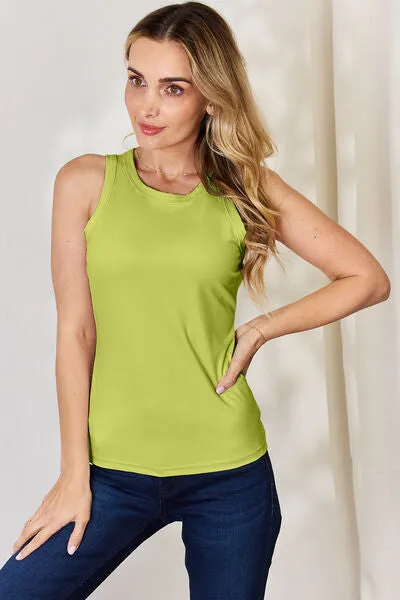 Basic Round Neck Slim Tank