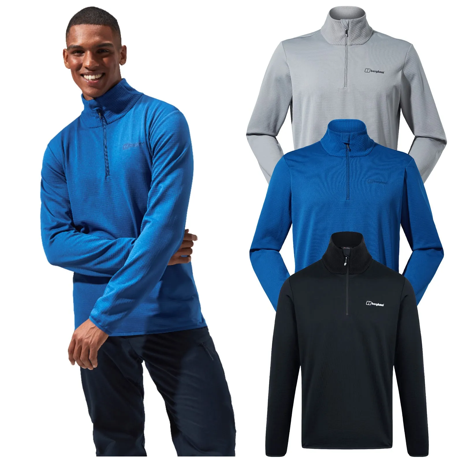 Berghaus Men's Keppla Half Zip Fleece - Buy Now