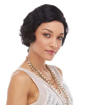 Black 1920s Flapper Bob Wig - Trendy, Vibrant, and Authentic