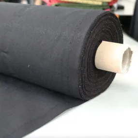 Black Lightweight Cotton Interfacing