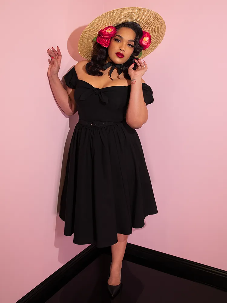 Black Vixen Swing Dress