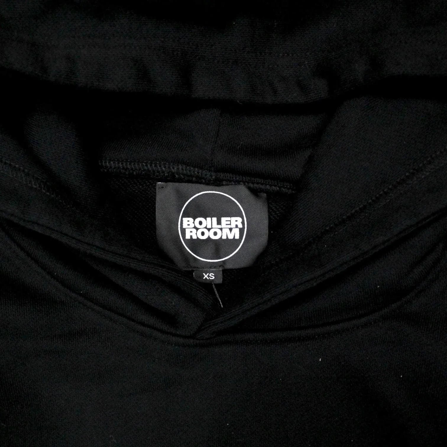 Boiler Room Black Graphic Hoodie