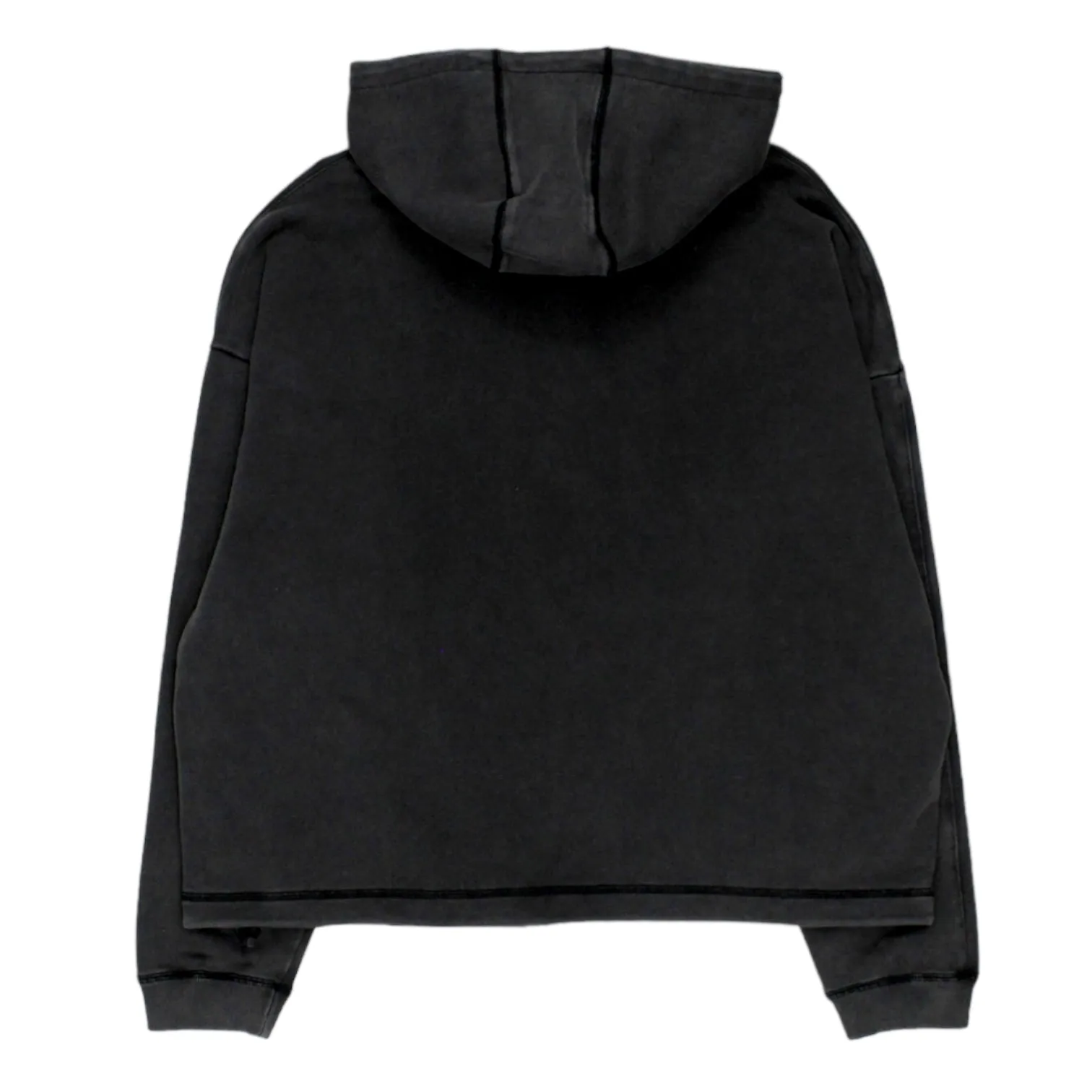 Boiler Room Concrete Hem Hoodie