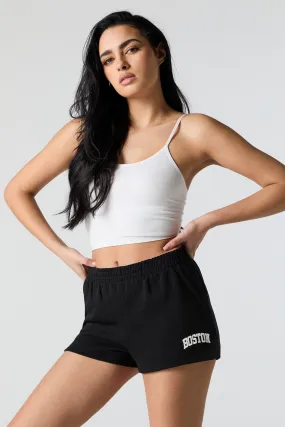 Boston Graphic Fleece Ideal Short