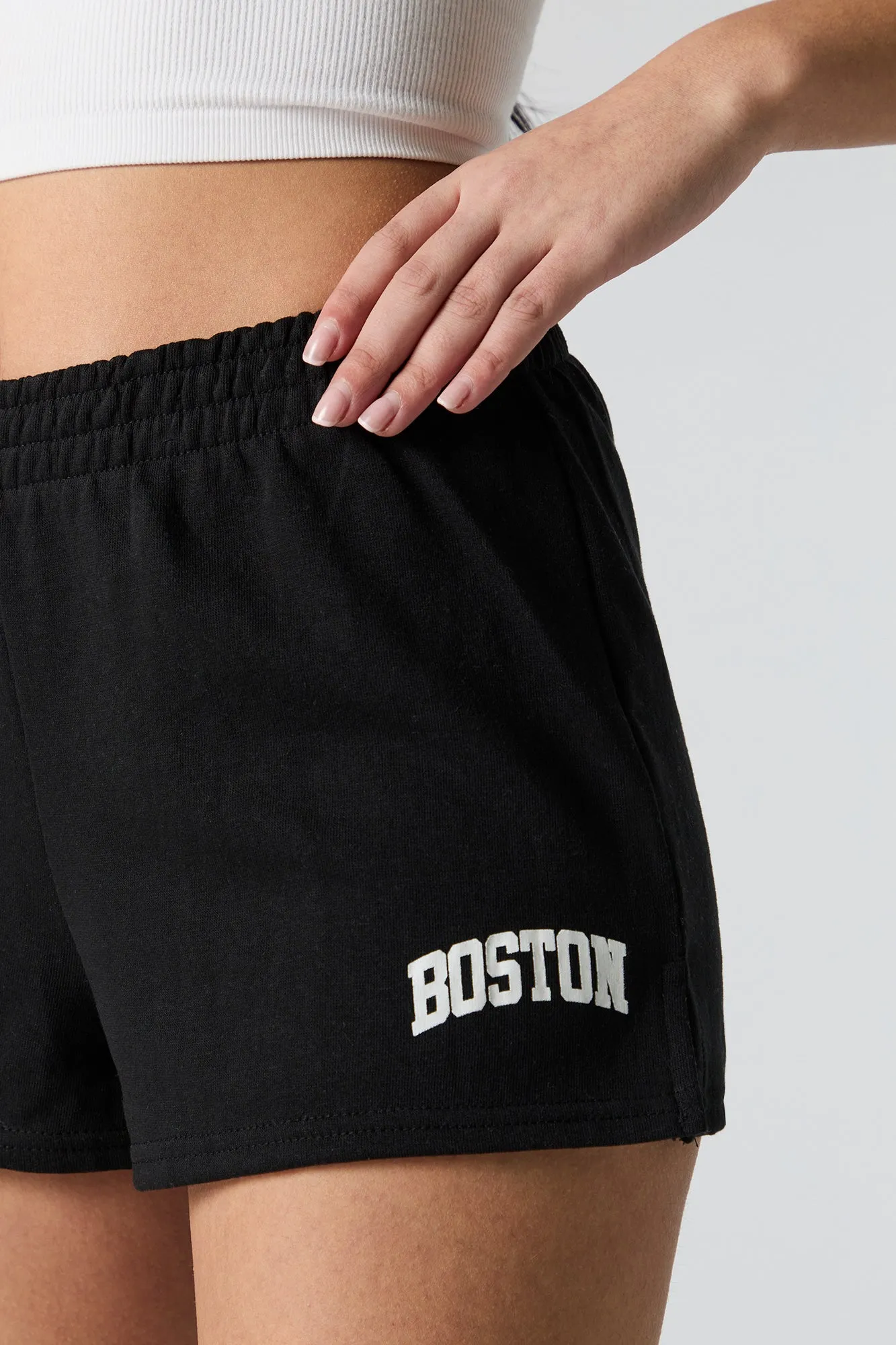 Boston Graphic Fleece Ideal Short