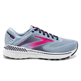 Brooks Adrenaline GTS 22 Women's Running Shoes - Kentucky Blue/Peacoat/Pink