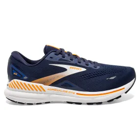 Brooks Adrenaline GTS 23 Men's Shoes | Peacoat/Ultramarina/Orange