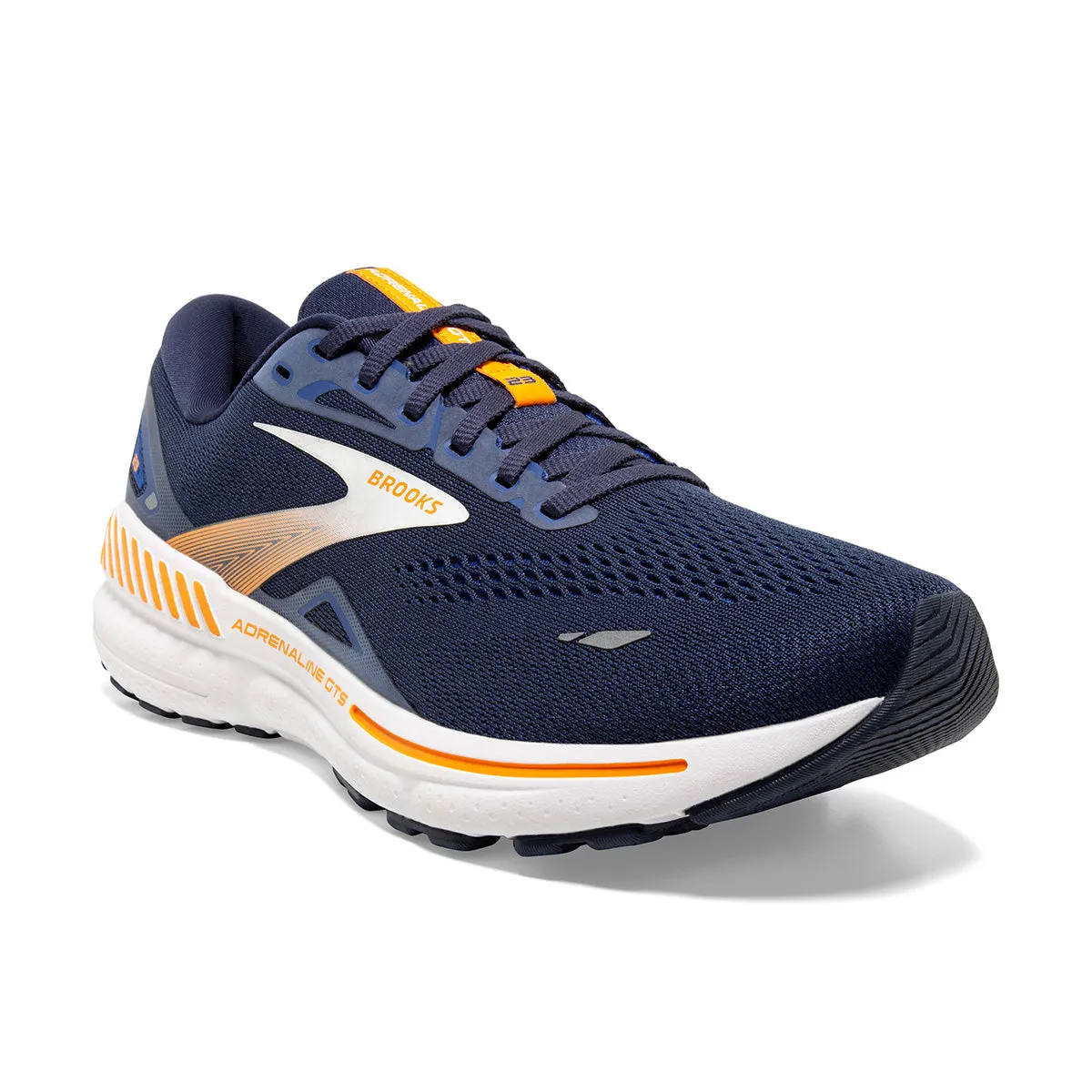 Brooks Adrenaline GTS 23 Men's Shoes | Peacoat/Ultramarina/Orange