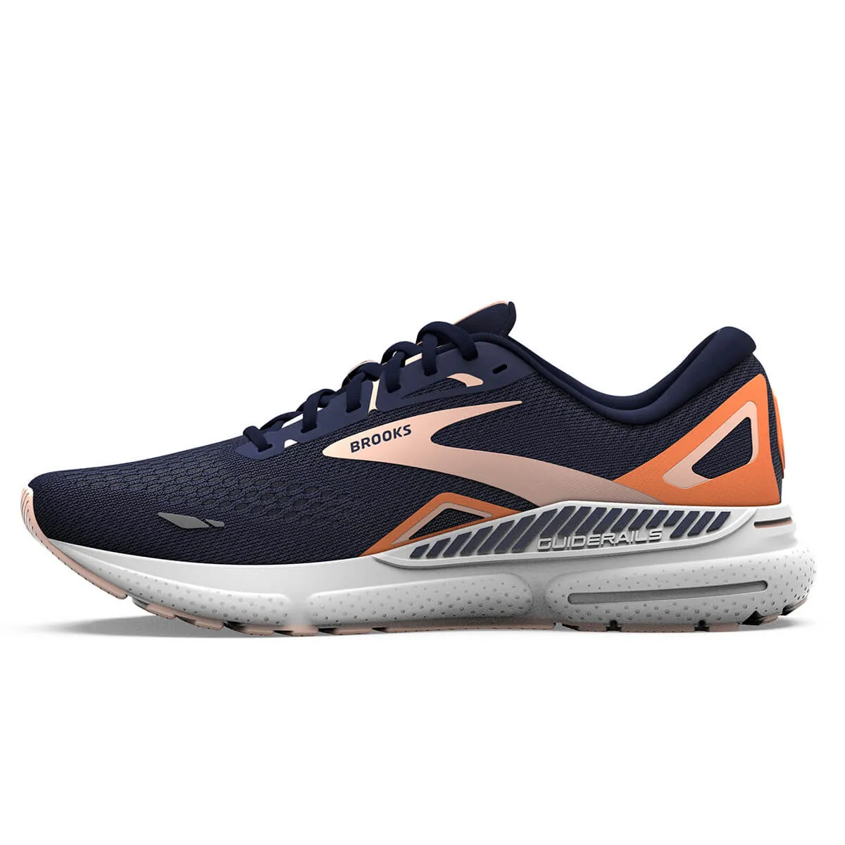 Brooks Adrenaline GTS 23 Womens | Peacoat tangerine peach