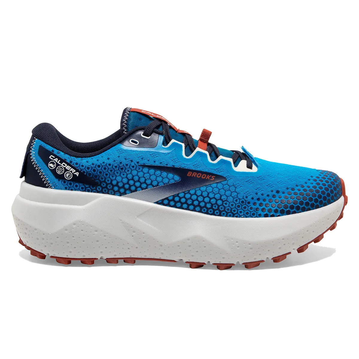 Brooks Caldera 6 Men's Running Shoes | Peacoat/Atomic Blue/Rooibos