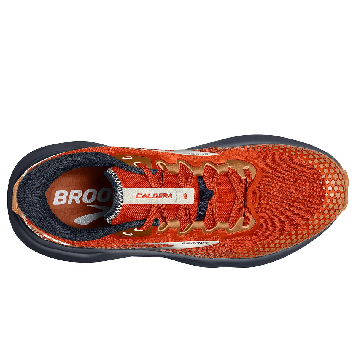 Brooks Caldera 6 Men's Shoe | Rooibos Biscuit Peacoat