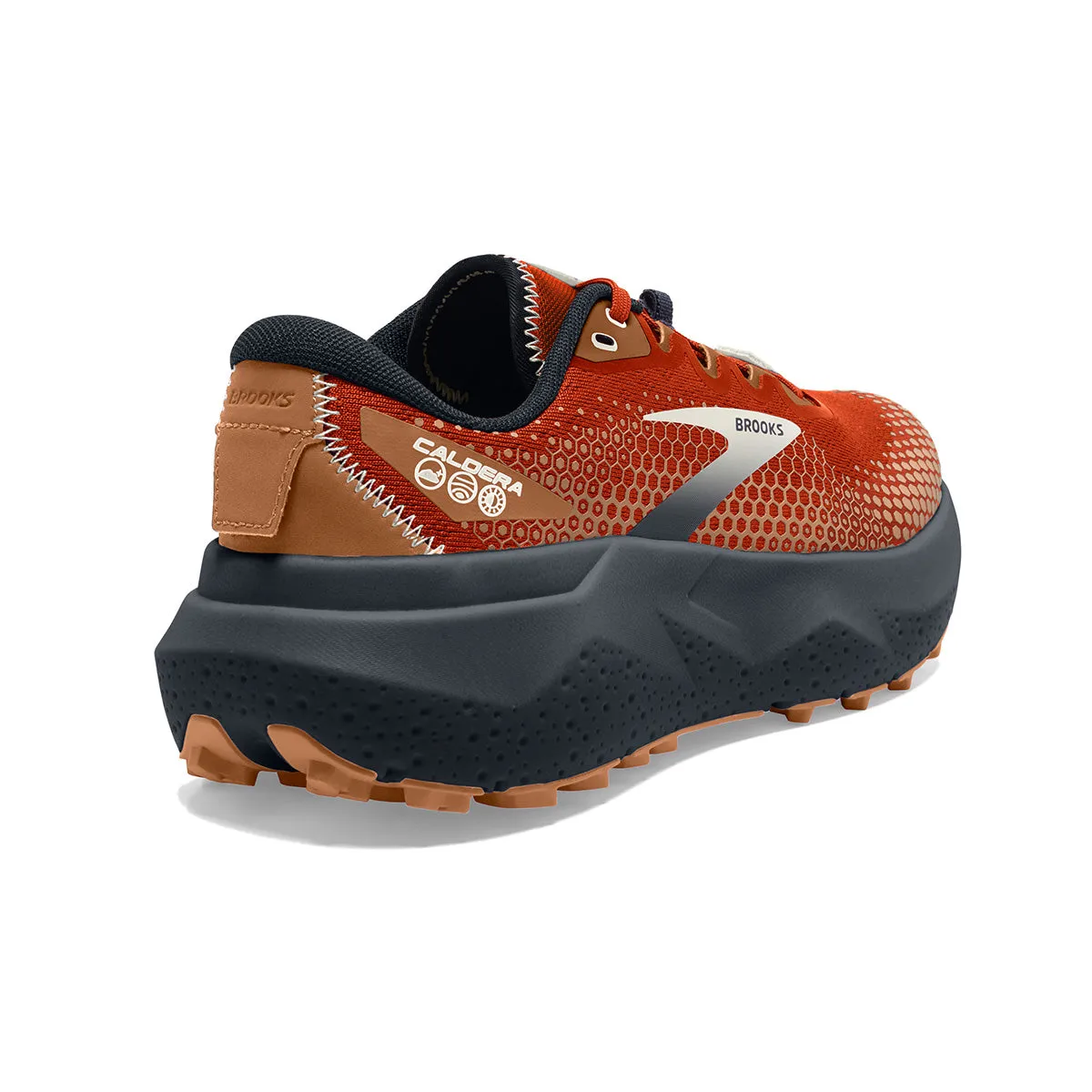 Brooks Caldera 6 Men's Shoe | Rooibos Biscuit Peacoat