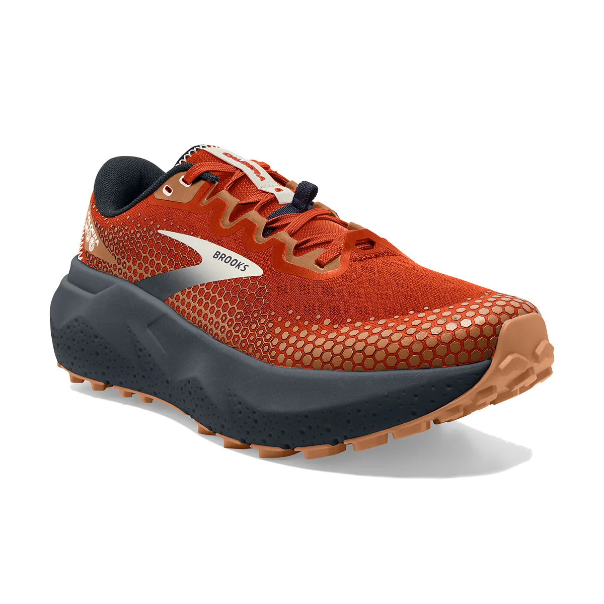 Brooks Caldera 6 Men's Shoe | Rooibos Biscuit Peacoat