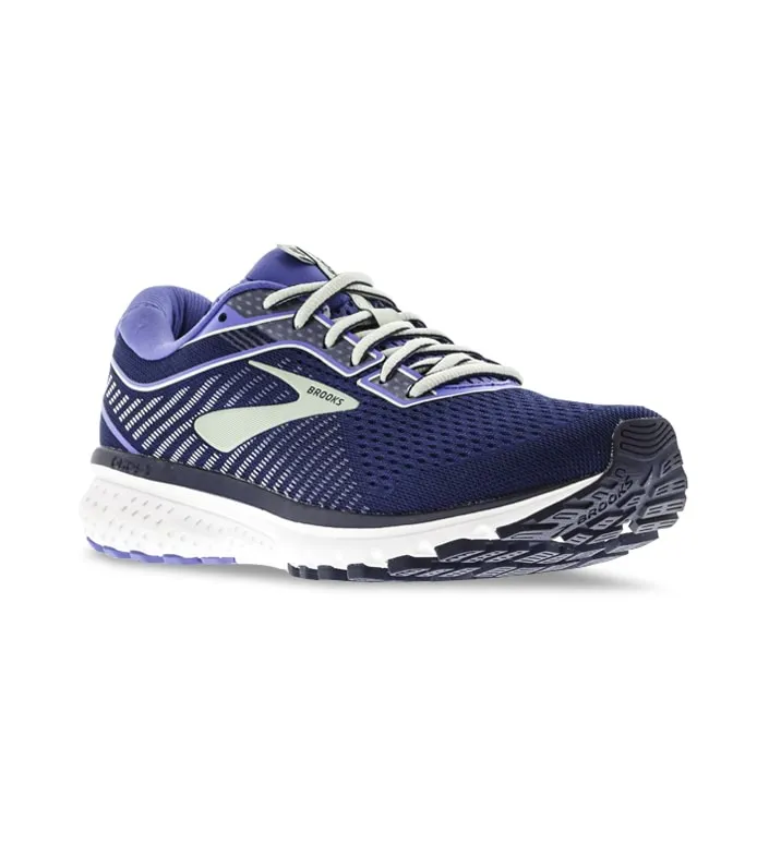 Brooks Ghost 12 Women's Running Shoes - Peacoat Blue Aqua